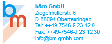 b&m GmbH Bautenschutztechnik